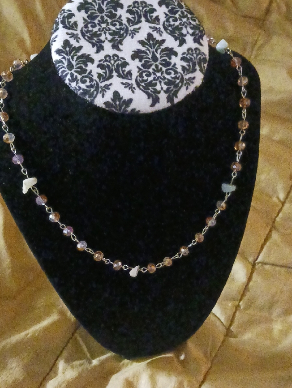 Delicate Multicolor Bead and Shell Pendant Necklace - Women Jewelry